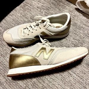 New Balance x J Crew 620 Women’s 9.5 White & Gold
